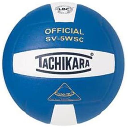 Tachikara Tachikara SV5WSC.RYW Sensi-Tec Composite High Performance Volleyball - Royal-White SV5WSC.RYW